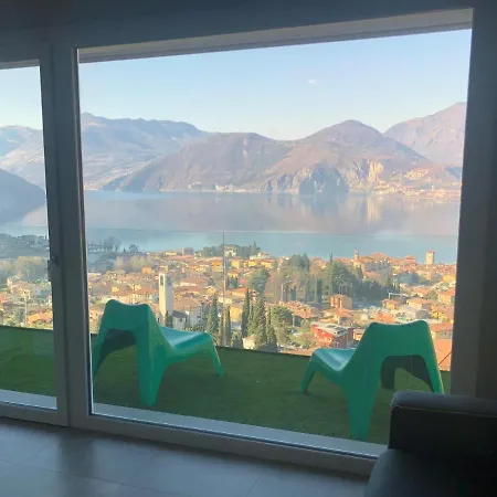 Il Cubo Di Anja Home Of Amazing View Pisogne Exterior foto